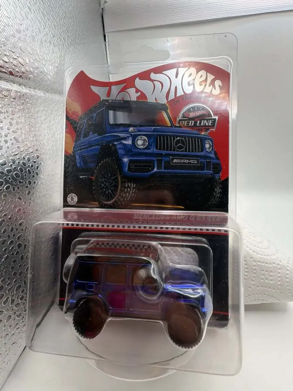Hot Wheels Red Line Club RLC Mercedes-AMG G 63 4X4 Spectraflame Blue